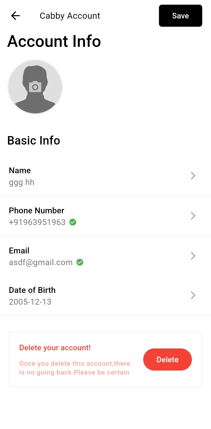 Edit Profile