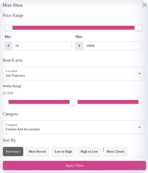 letgo clone app