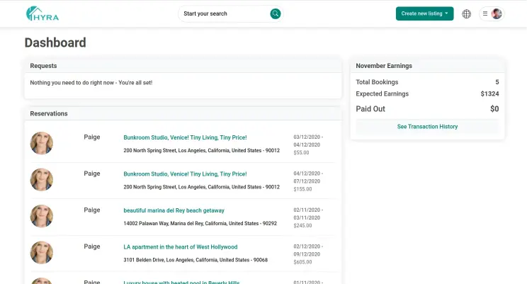 airbnb clone script