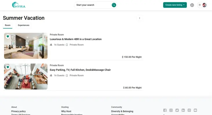 best airbnb clone