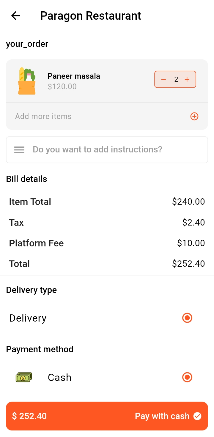 UberEats clone script
