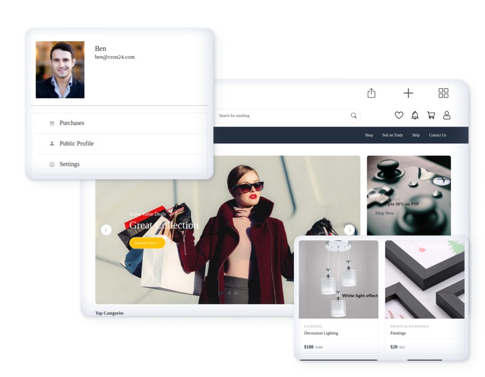 Etsy clone